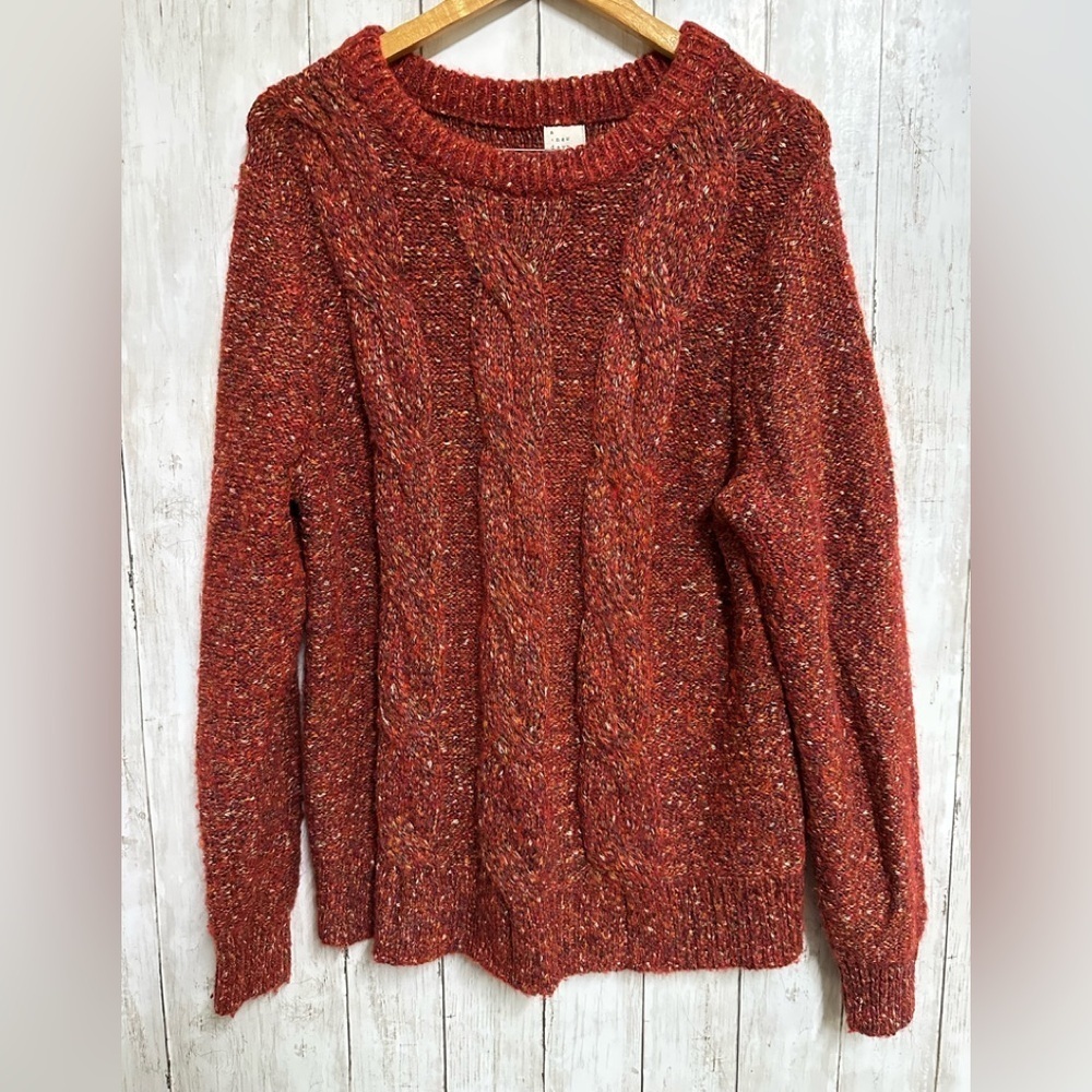 A New Day Knit Crew Neck Sweater Size L - Picture 1 of 4